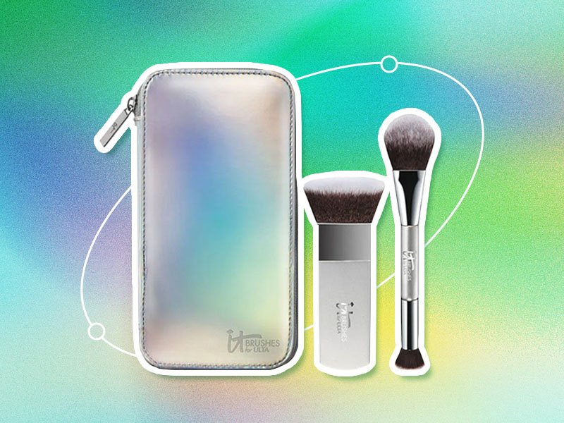 IT Cosmetics Makeup Brush Set and Holder