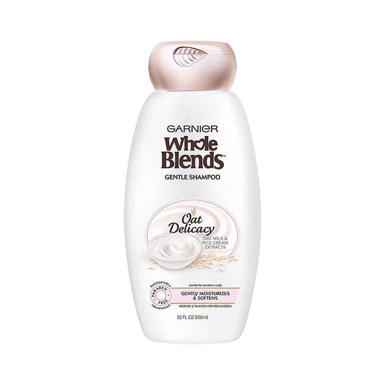 Image of the Garnier Whole Blends Gentle Shampoo Oat Delicacy