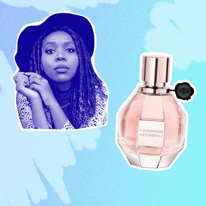 photo of kat with vikto and rolf perfume