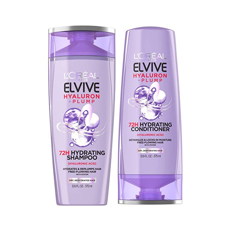 L’Oréal Paris Elvive Hyaluron Plump Hydrating Shampoo and Conditioner