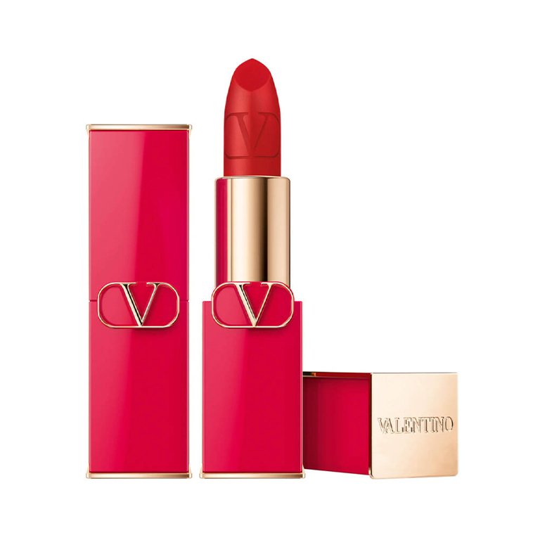 Valentino Beauty Rosso Valentino Refillable Lipstick in Red in Love Matte
