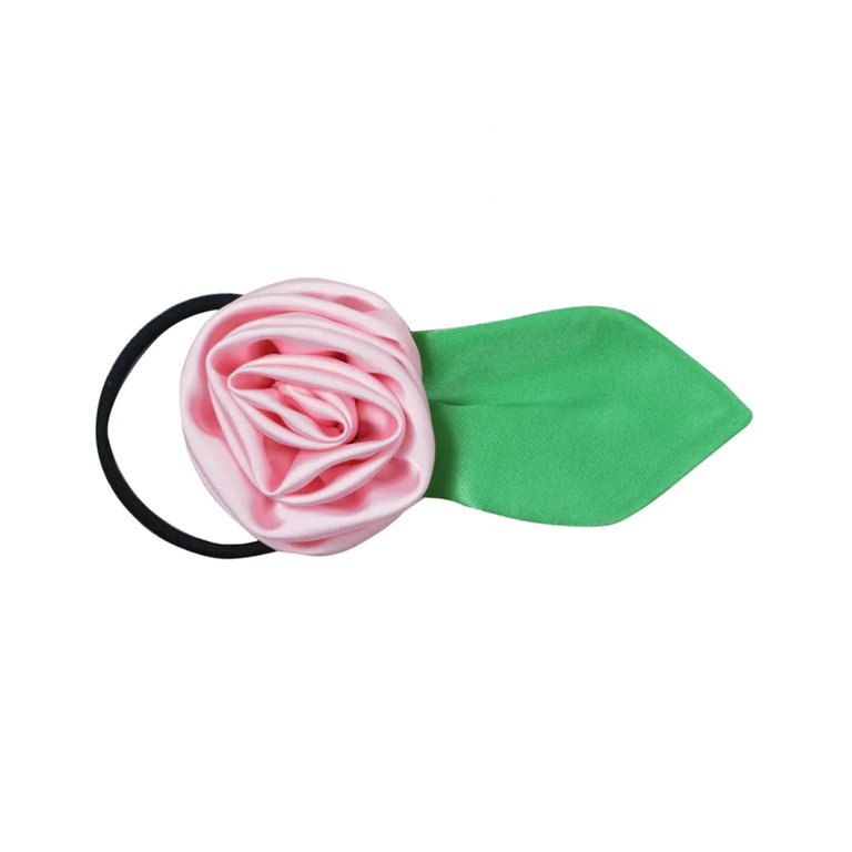 Sandy Liang Corsage Hair Elastic in Pink