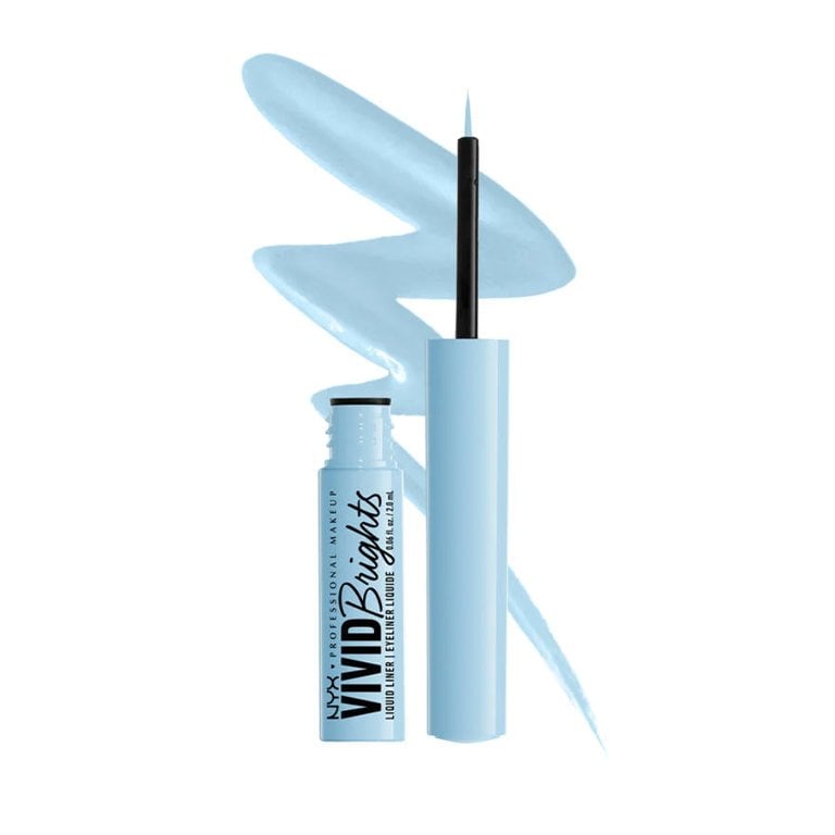 NYX Professional Makeup Vivid Brights Colored Liquid Eyeliner in Blue Thang