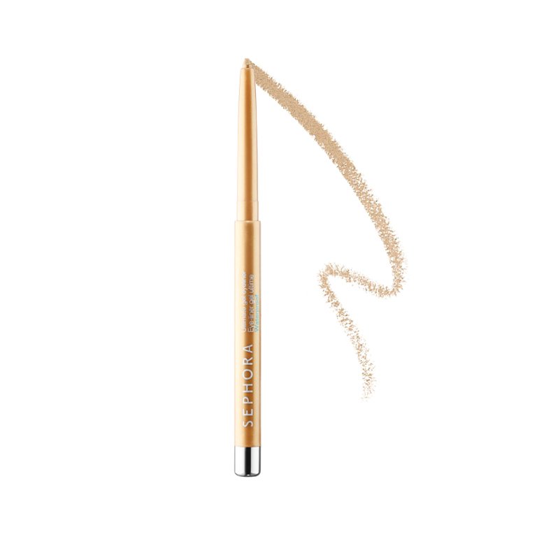 SEPHORA COLLECTION Ultimate Gel Waterproof Eyeliner Pencil in Metallic Gold