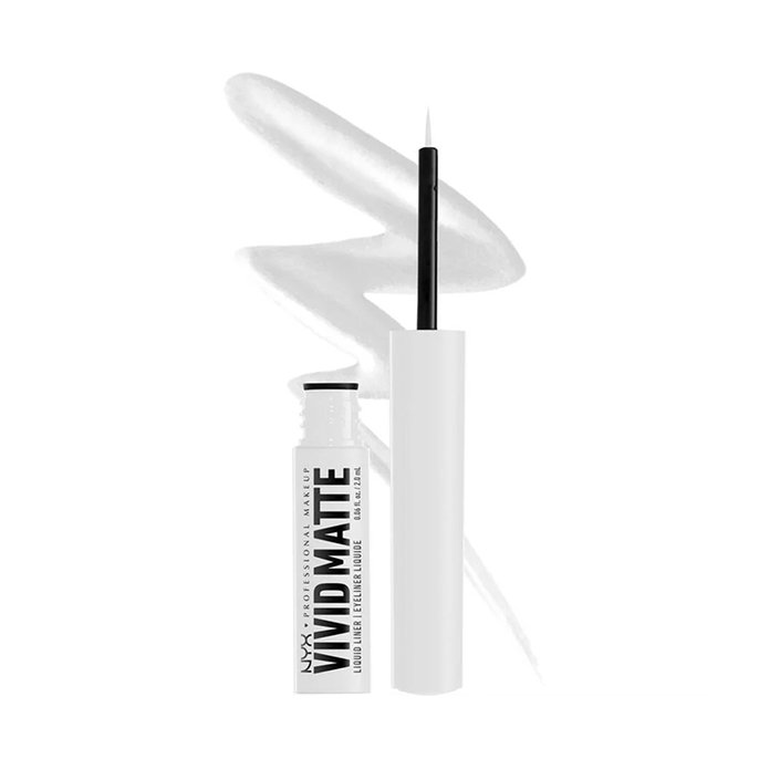 NYX Professional Makeup Vivid Matte Liquid Liner in White