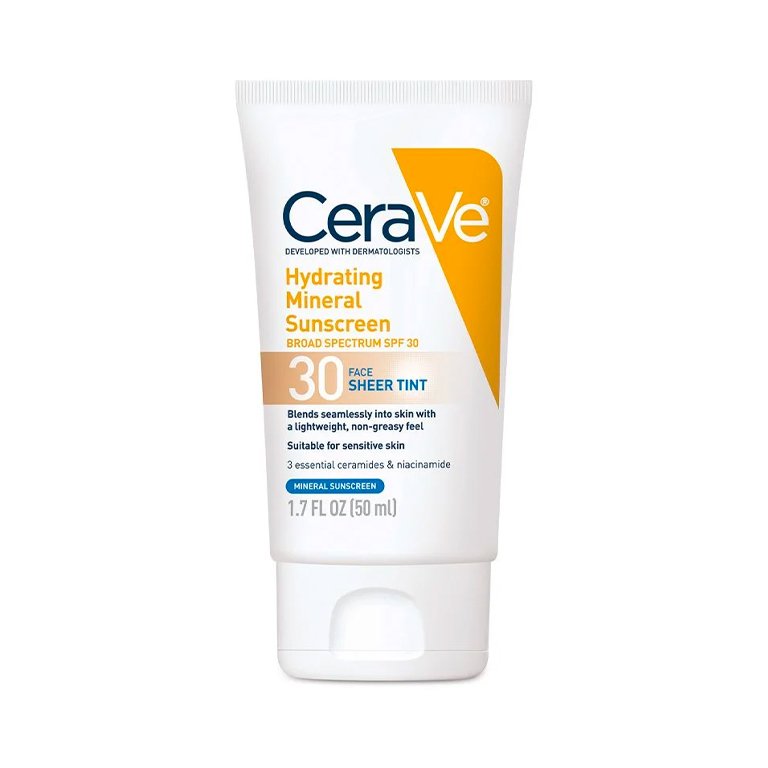 CeraVe Hydrating Sunscreen Face Sheer Tint SPF 30