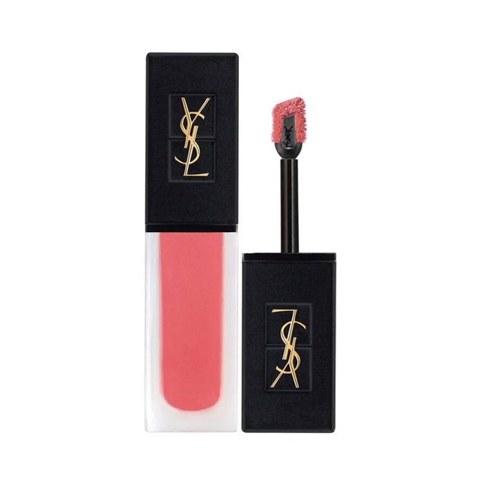 YSL Beauty Tatouage Velvet Cream Liquid Lipstick in Beige Underground