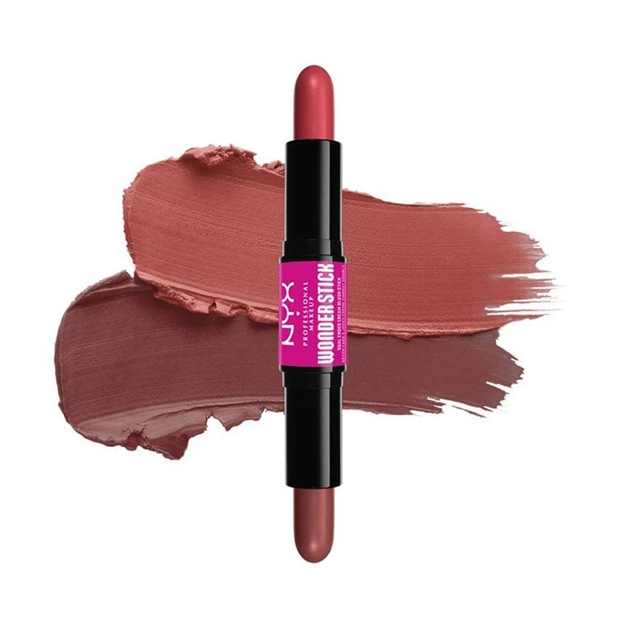 NYX Professional Makeup Wonder Stick Blush in Coral and Deep Peach