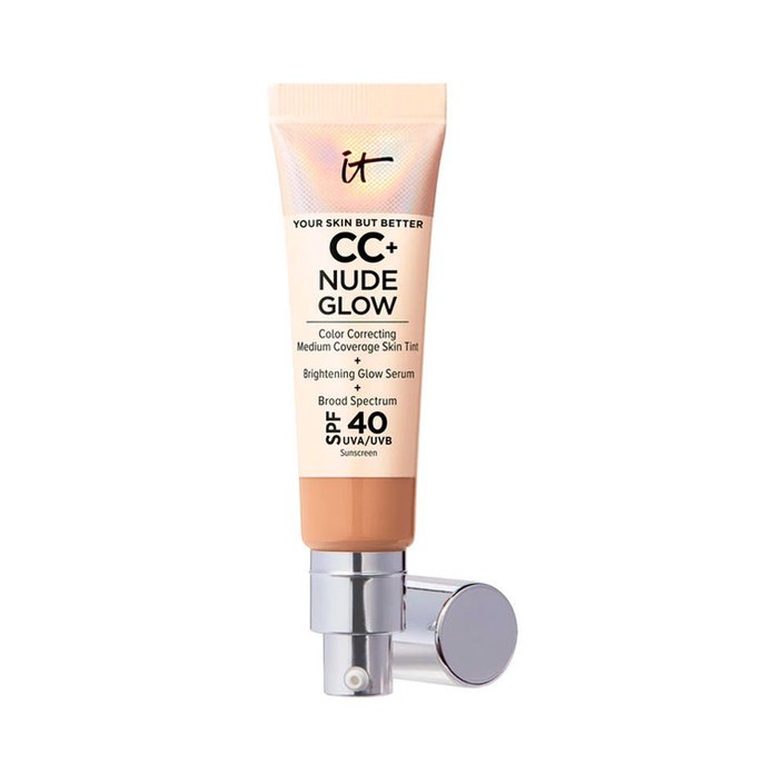 IT Cosmetics CC+ Nude Glow Lightweight Foundation + Glow Serum With SPF 40