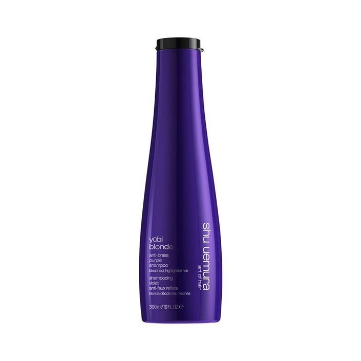 shu uemura yubi blonde anti-brass purple shampoo