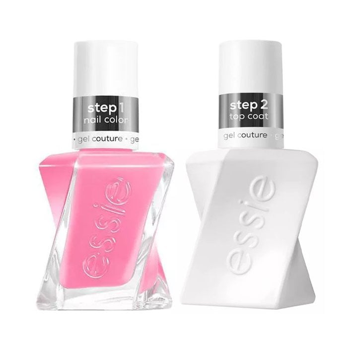 Essie Gel Couture Haute to Trot Nail Polish and Essie Gel Couture Top Coat
