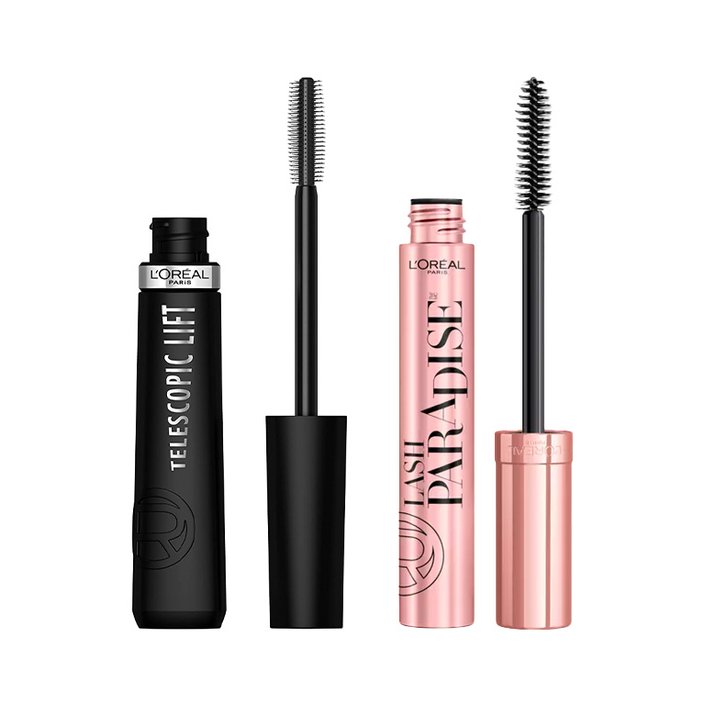 L’Oréal Paris Telescopic Lift Washable Mascara and L’Oréal Paris Voluminous Lash Paradise Washable Mascara