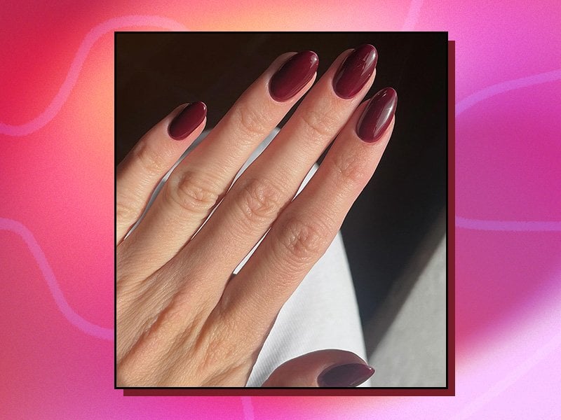 What Is the Cherry Mocha Nails Trend?