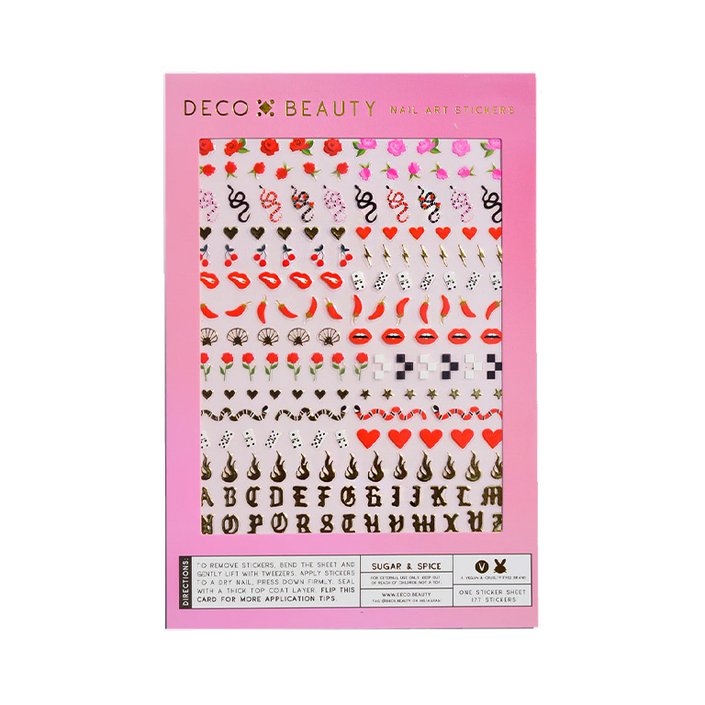 Deco Beauty Sparkle Nail Art Stickers