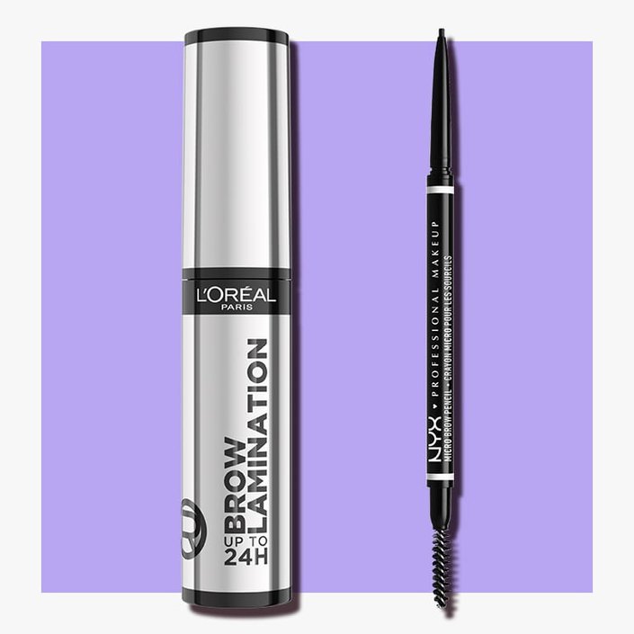 L'Oreal and NYX Brow makeup