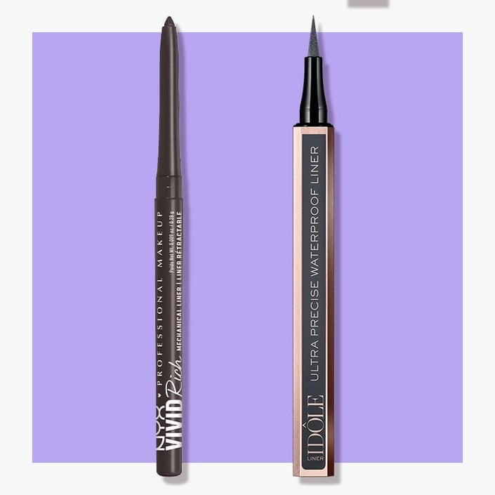 NYX and Lancome eyeliner