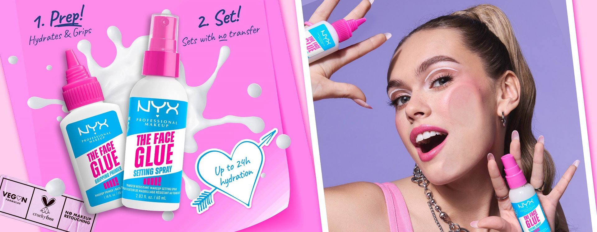 Unleash the Power that is the NEW Face Glue!
