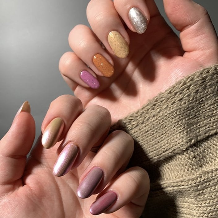 Shimmering 2025 Nail Inspo Trends