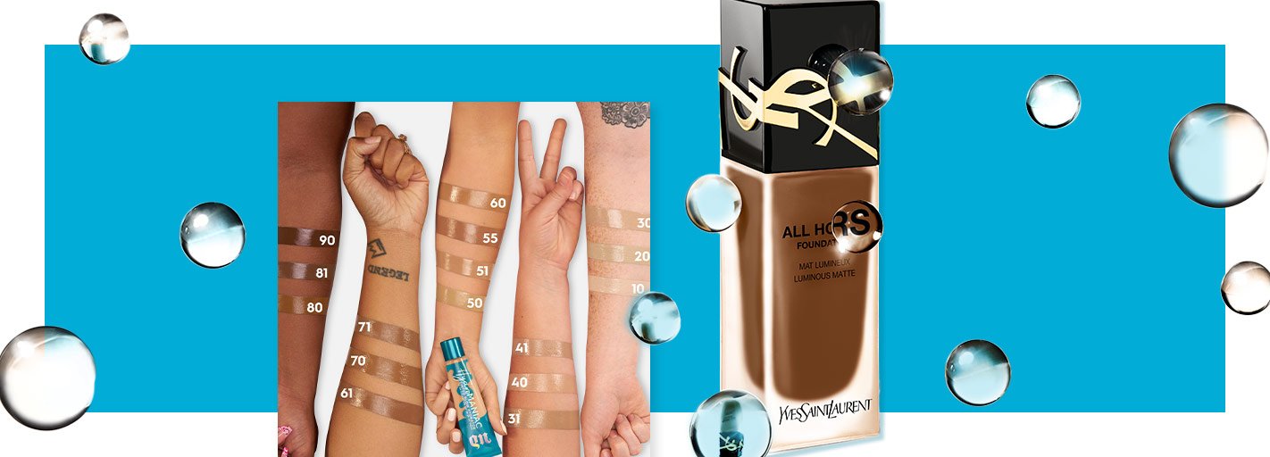 YSL Foundation and differing skin complexions