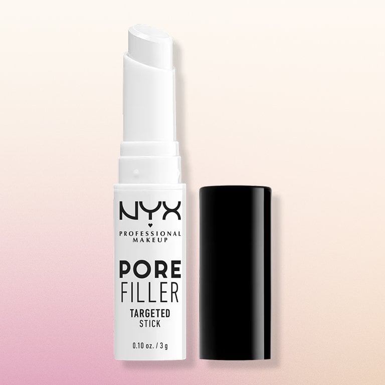 Open tube of NYX Professional Makeup Pore Filler Targeted Stick
