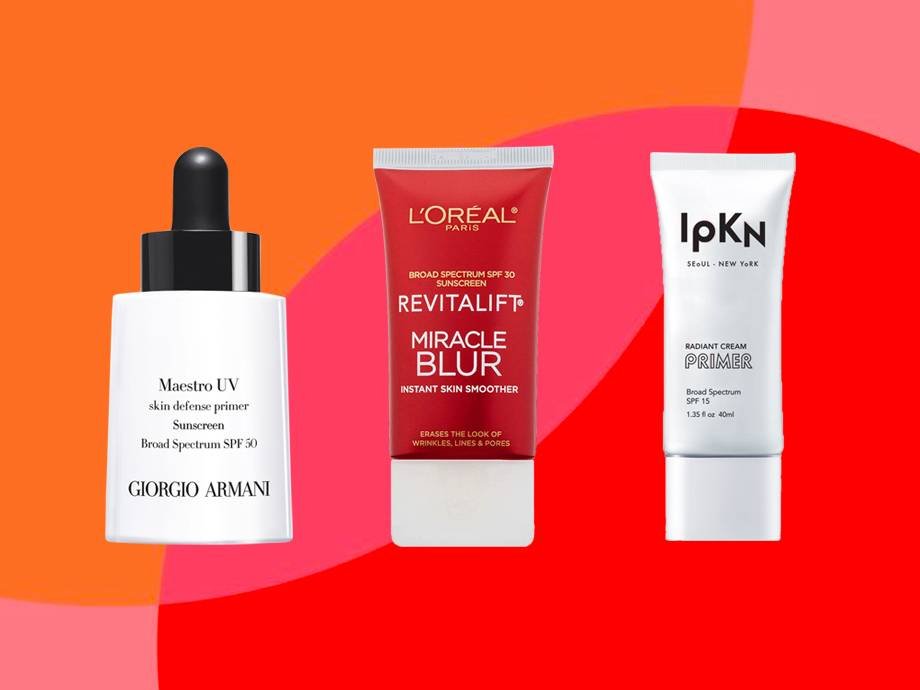 Best Face Makeup Primers With SPF