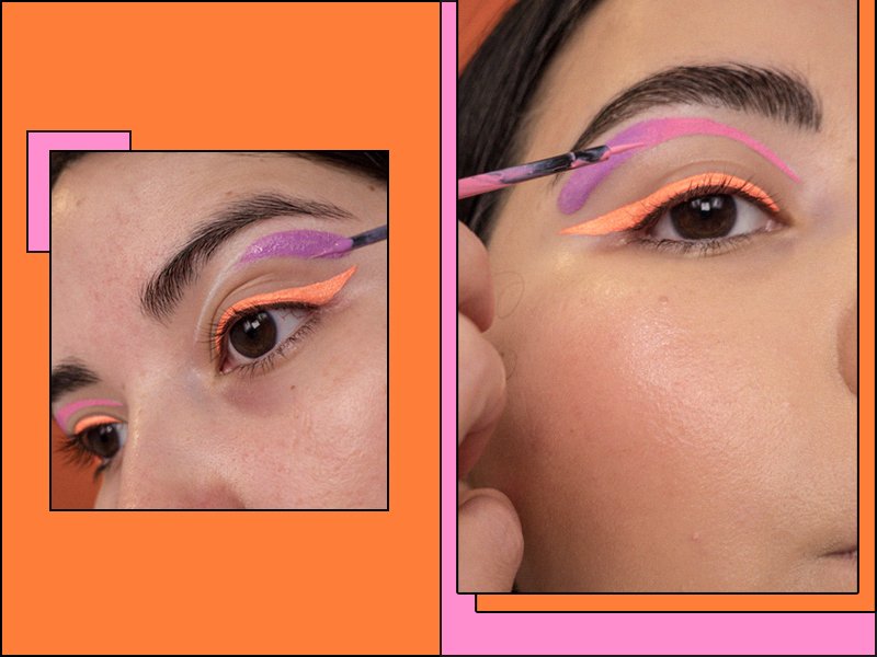 Stacked Neon Eyeliner Tutorial