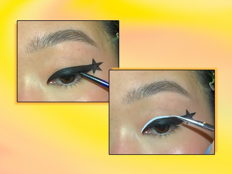 Shooting Star Eyeliner Tutorial