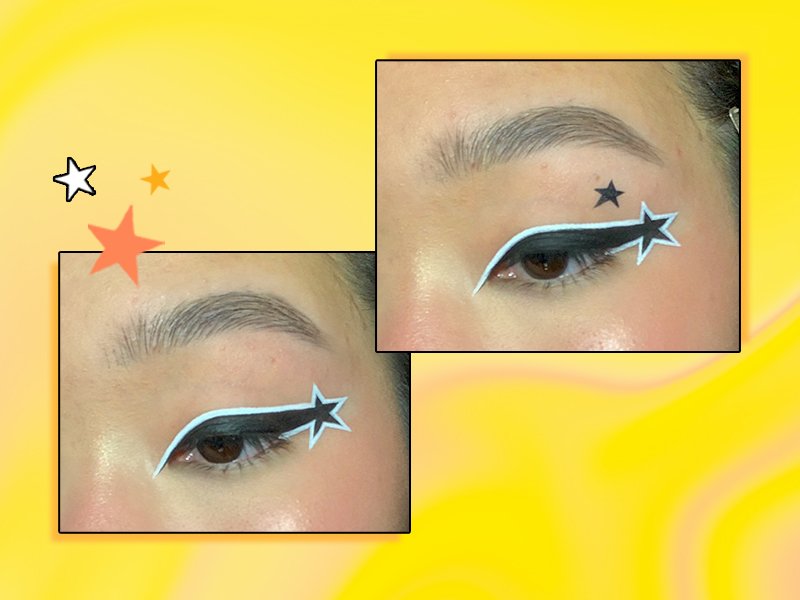 Shooting Star Eyeliner Tutorial