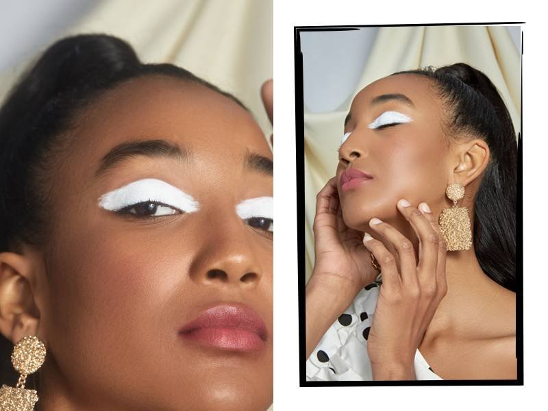 The Cool Way To Wear White Eyeshadow