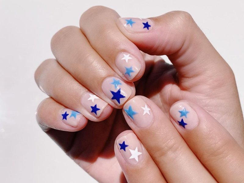 Fourth of July Nail Art Gallery - wide 1