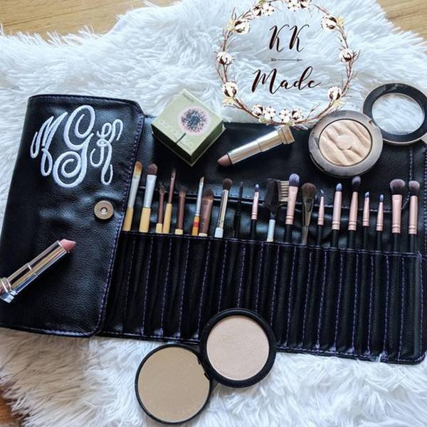 Best Makeup Brush Rolls on Etsy