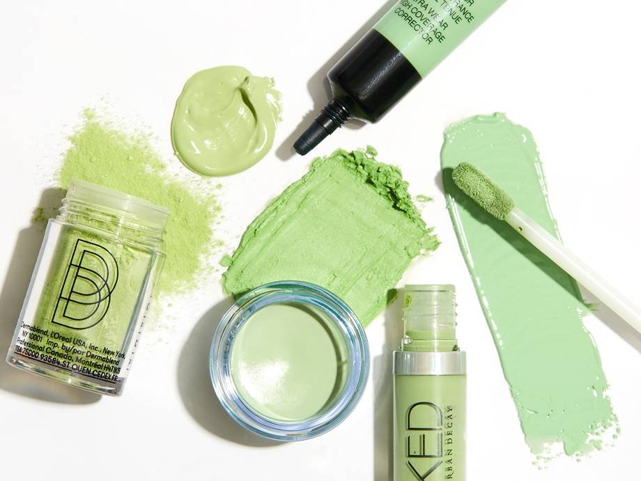 Green Concealers for Redness